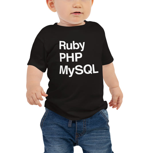 RUBY Code Stack Baby Tee